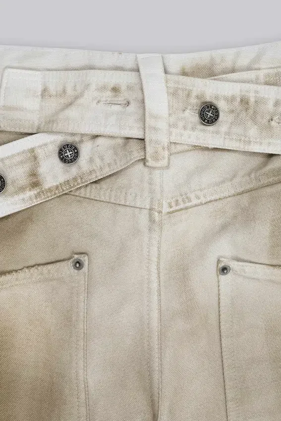 Colossus Jeans en toile délavée