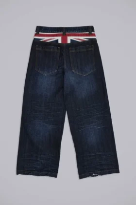 Colossus Jeans indigo Union Jack