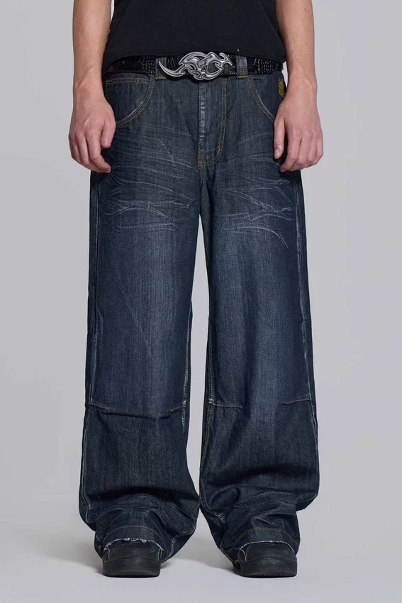 Colossus Jeans indigo Union Jack