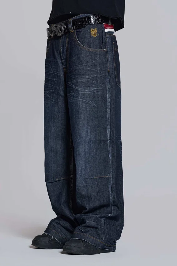 Colossus Jeans indigo Union Jack