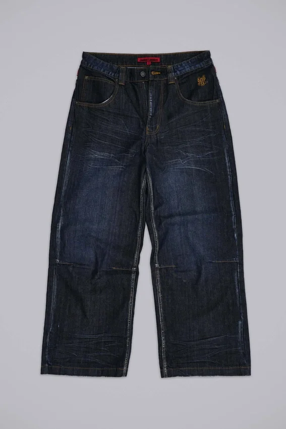 Colossus Jeans indigo Union Jack