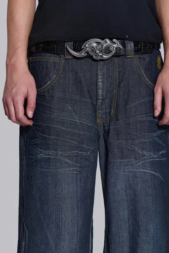 Colossus Jeans indigo Union Jack