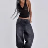 Colossus Jeans noir délavé