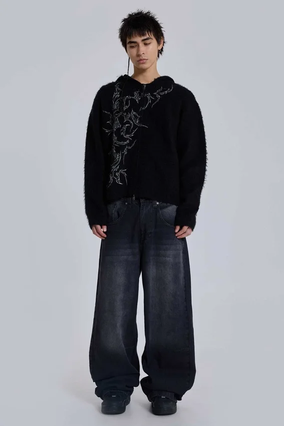 Colossus Jeans noir délavé
