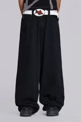 Colossus Jeans noir uni taille XL
