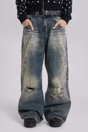 Colossus Jeans taille basse « Dirty »