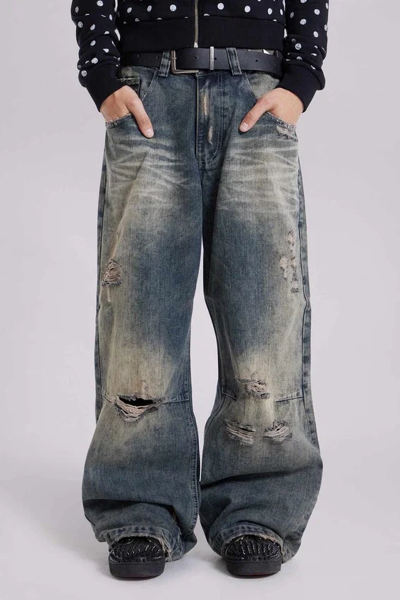 Colossus Jeans taille basse « Dirty »