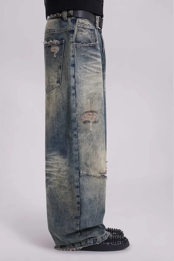 Colossus Jeans taille basse « Dirty »