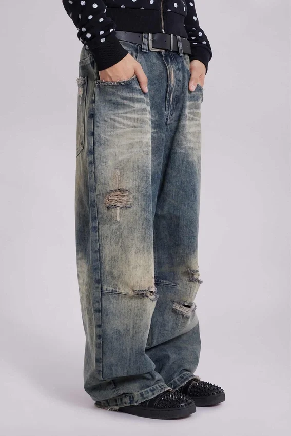 Colossus Jeans taille basse « Dirty »