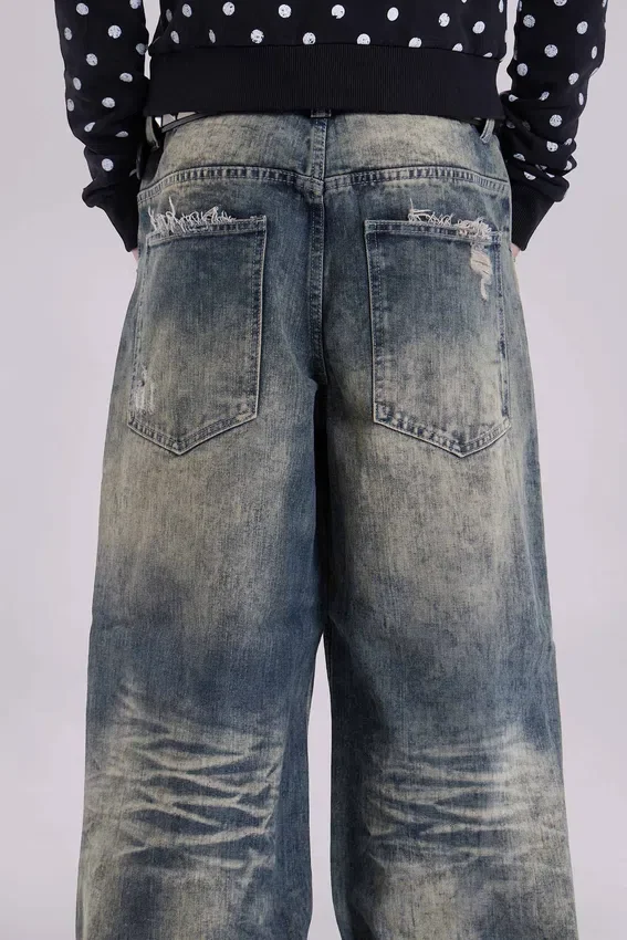 Colossus Jeans taille basse « Dirty »