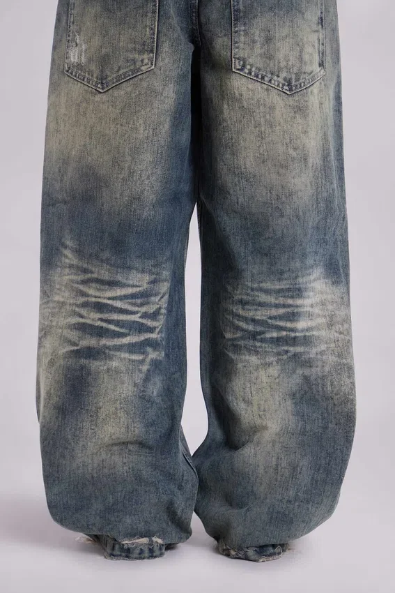 Colossus Jeans taille basse « Dirty »