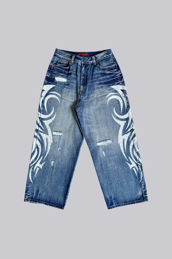 Colossus Jeans XL « Blade » délavé clair