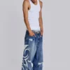 Colossus Jeans XL « Blade » délavé clair