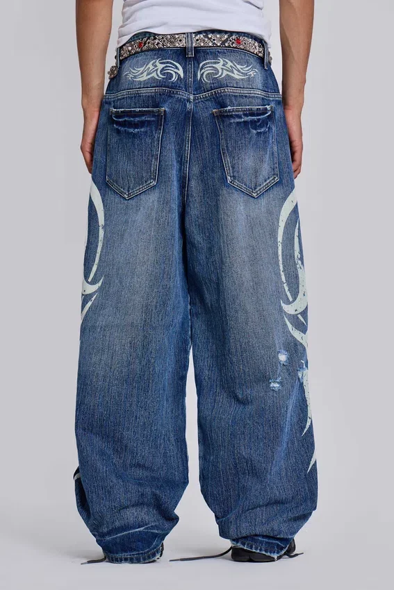 Colossus Jeans XL « Blade » délavé clair