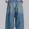 Colossus Jeans XL délavé clair à effet slub