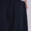 Colossus Jeans XL à fines rayures noires