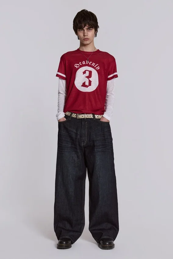Colossus Jeans XL indigo froissé