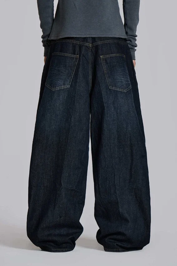Colossus Jeans XL indigo froissé
