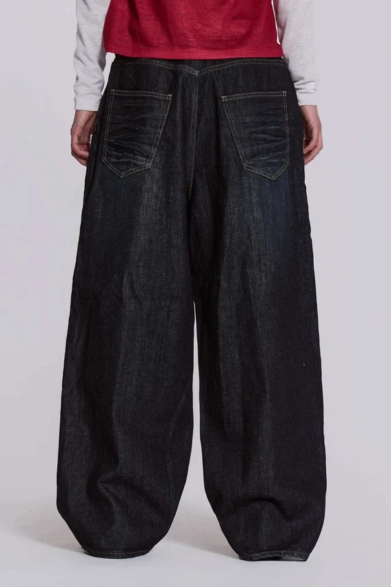 Colossus Jeans XL indigo froissé