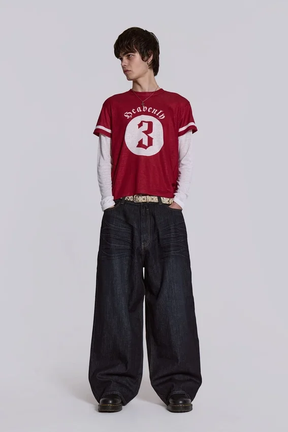 Colossus Jeans XL indigo froissé