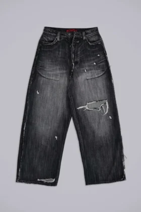 Colossus Jeans XL noir érodé