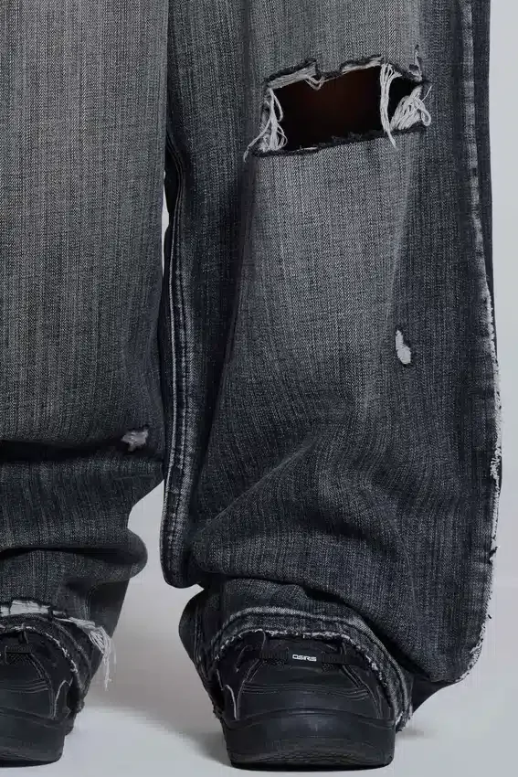 Colossus Jeans XL noir érodé