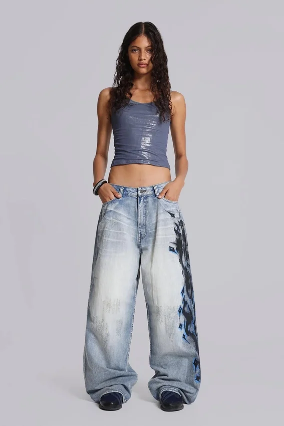 Colossus Jeans XL Spike Airbrush