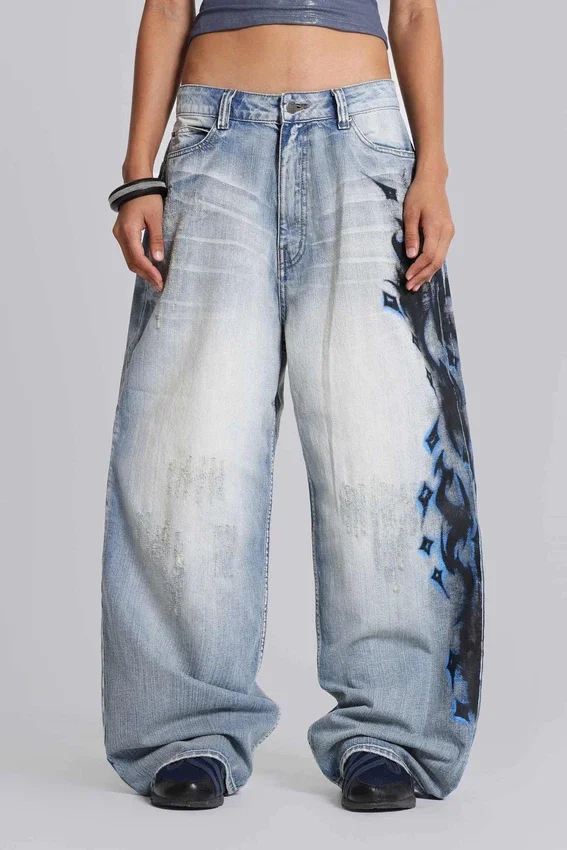 Colossus Jeans XL Spike Airbrush
