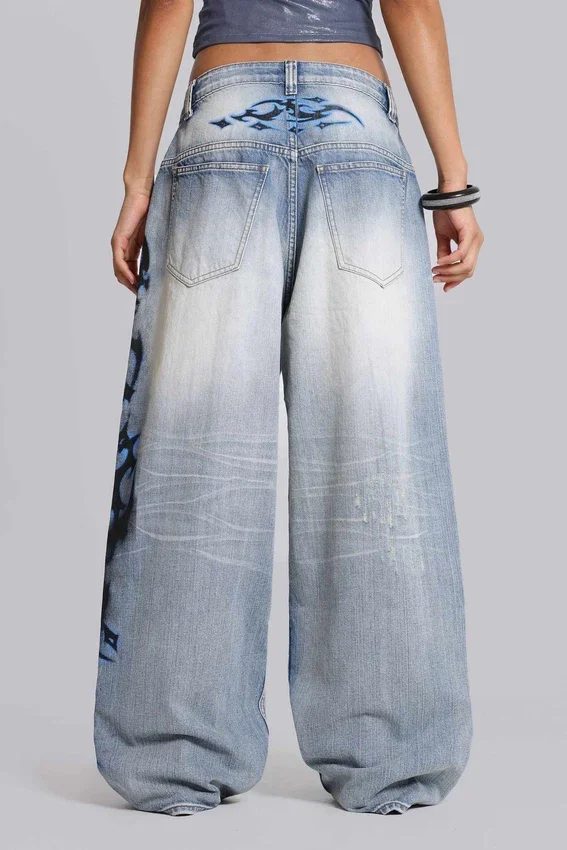 Colossus Jeans XL Spike Airbrush
