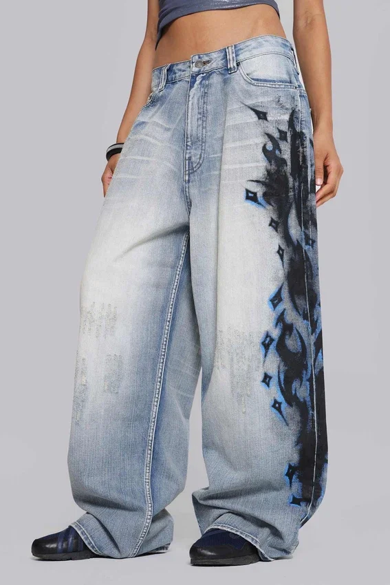 Colossus Jeans XL Spike Airbrush