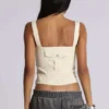 Corset cargo écru