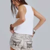 Mini-short clouté « Dirty » de Rock Revival
