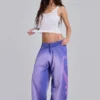 Débardeur Henley transparent en blanc