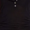 Débardeur Henley transparent noir
