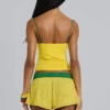 Mini-short Amerela Airtex