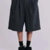 Goliath Shorts à carreaux foncés