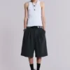 Goliath Shorts à carreaux foncés