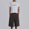 Goliath Shorts XL à carreaux marron