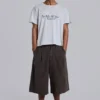 Goliath Shorts XL à carreaux marron