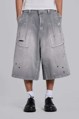Goliath Shorts XL à effet éclaboussures