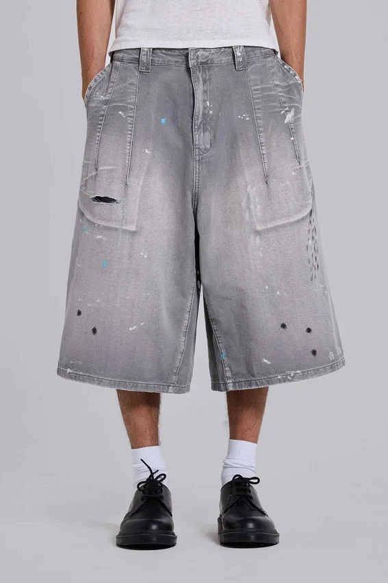 Goliath Shorts XL à effet éclaboussures