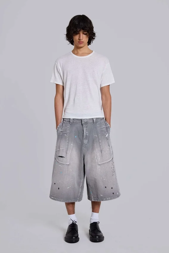 Goliath Shorts XL à effet éclaboussures