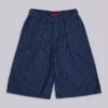 Goliath Shorts XL en denim à fines rayures