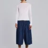 Goliath Shorts XL en denim à fines rayures
