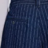 Goliath Shorts XL en denim à fines rayures