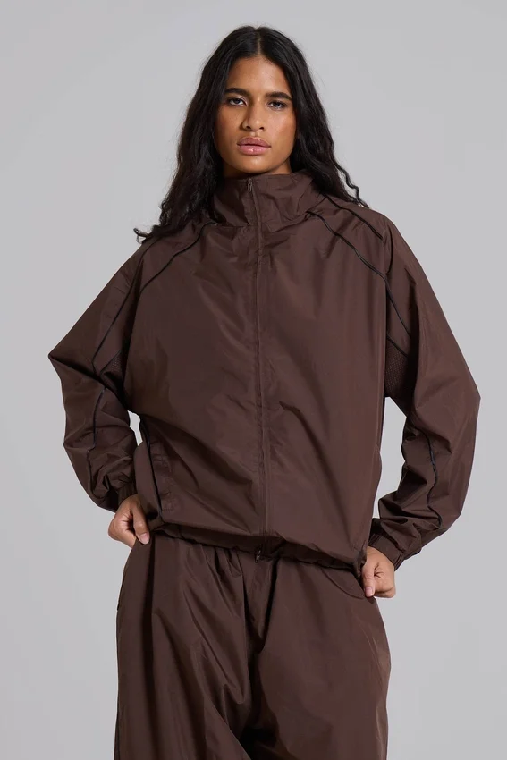 Haut de survêtement Vapor marron
