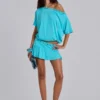 Mini-jupe-short cloutée Azurae