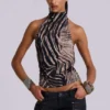 Haut dos nu Zebra Zene