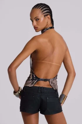 Haut dos nu Zebra Zene