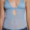 Haut en dentelle et maille « Roxxi »
